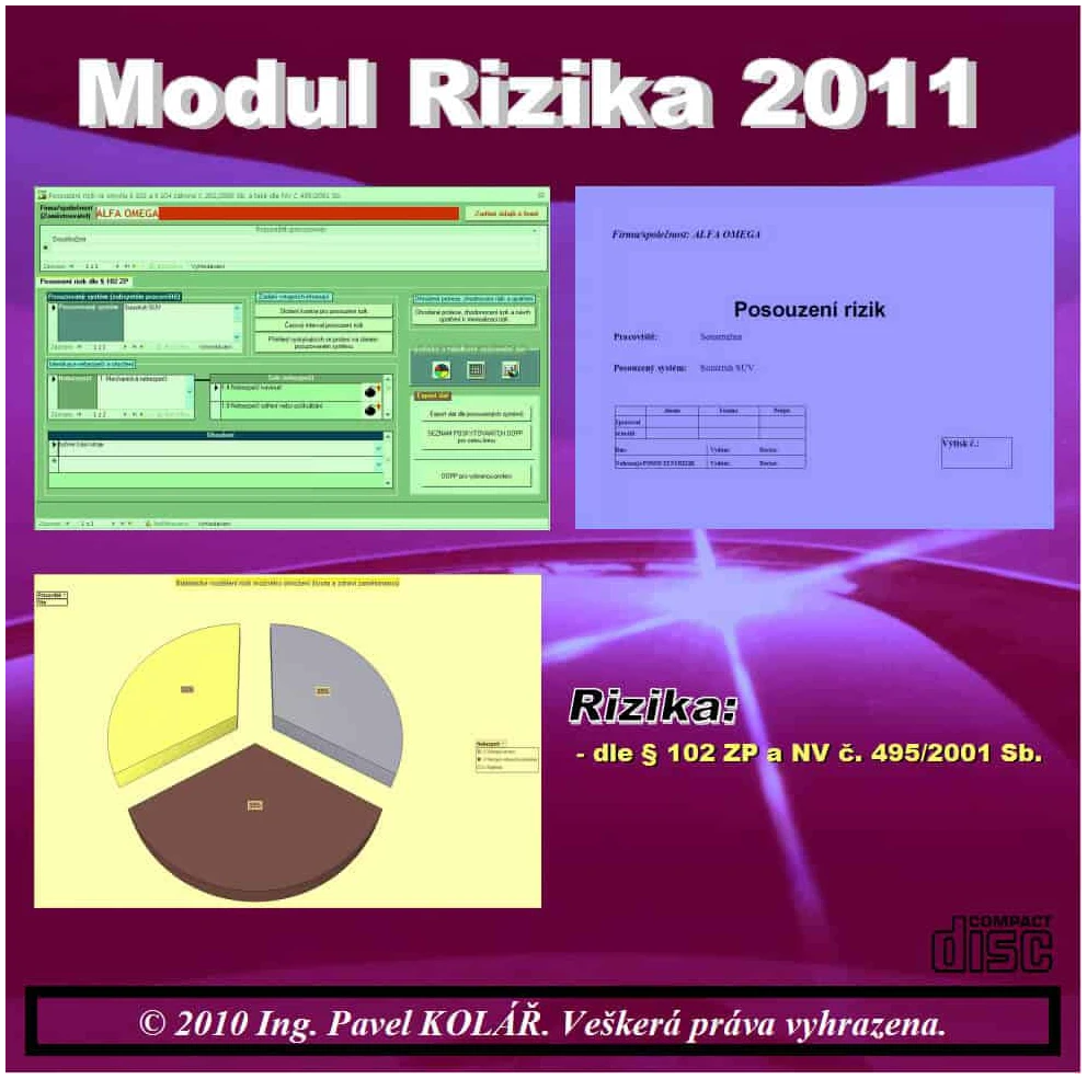 Software BOZP Modul Rizika 2011