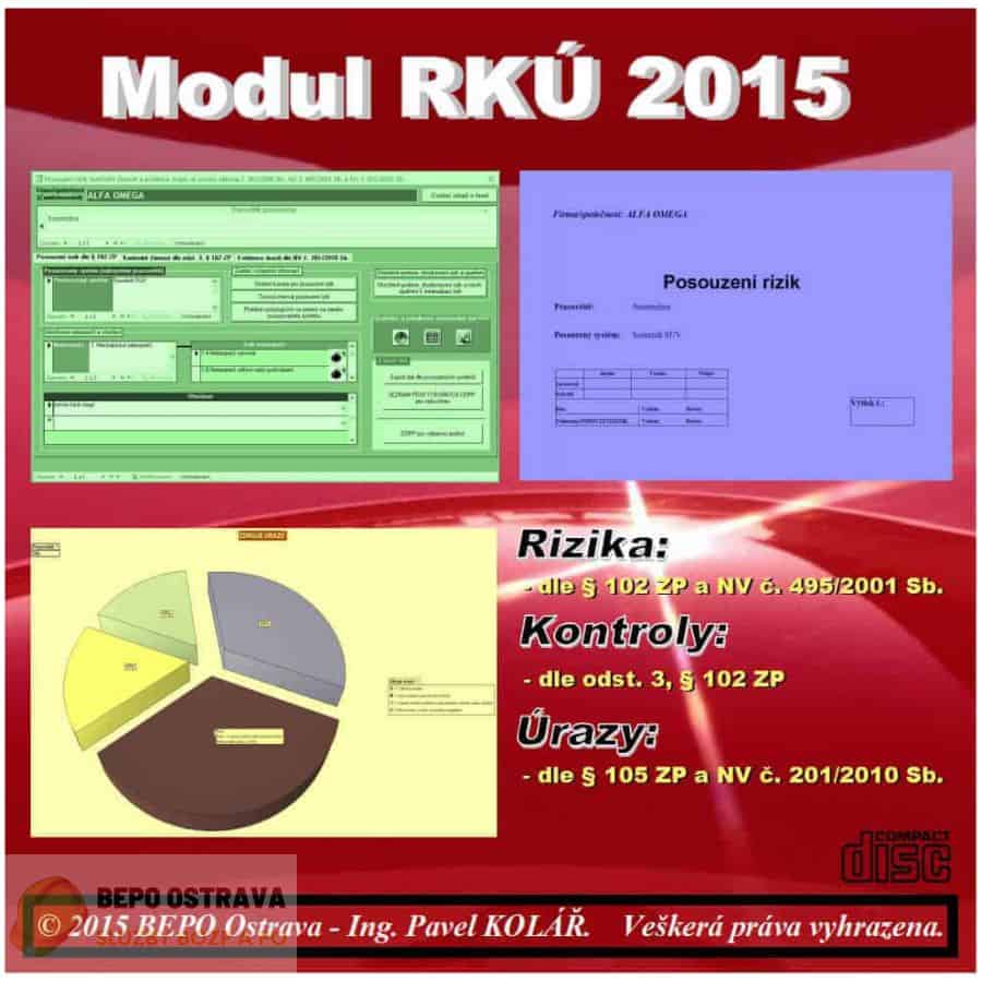 Software BOZP Modul RKÚ