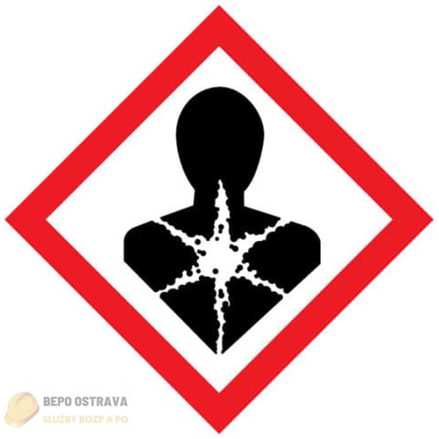 NEBEZPEČNÉ PRO ZDRAVÍ - Symbol GHS 08