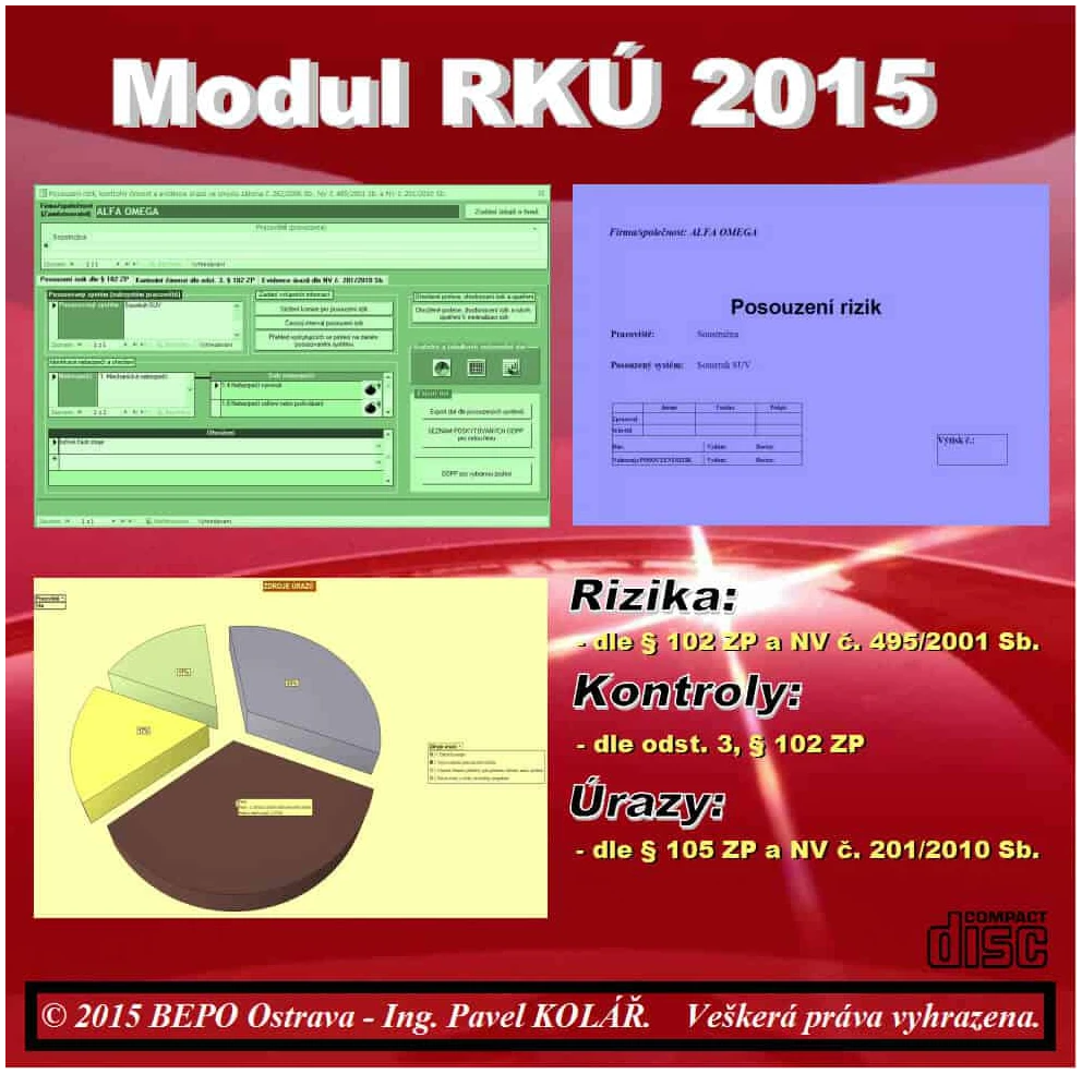 Software BOZP Modul RKÚ 2015