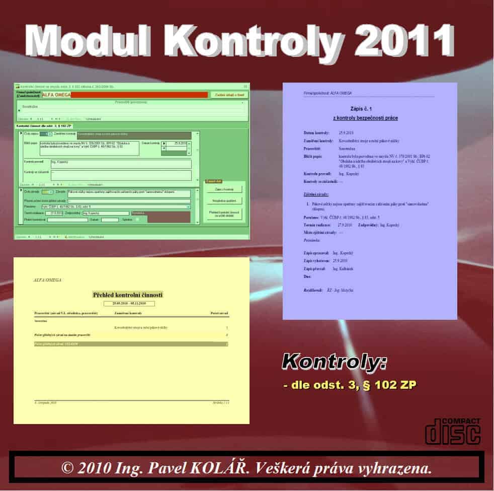 vyr 109modul kontroly 2011 obal