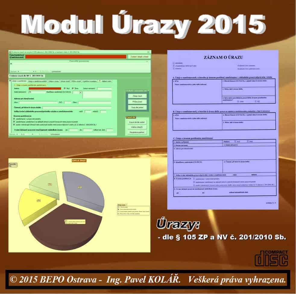 Modul Úrazy 2015