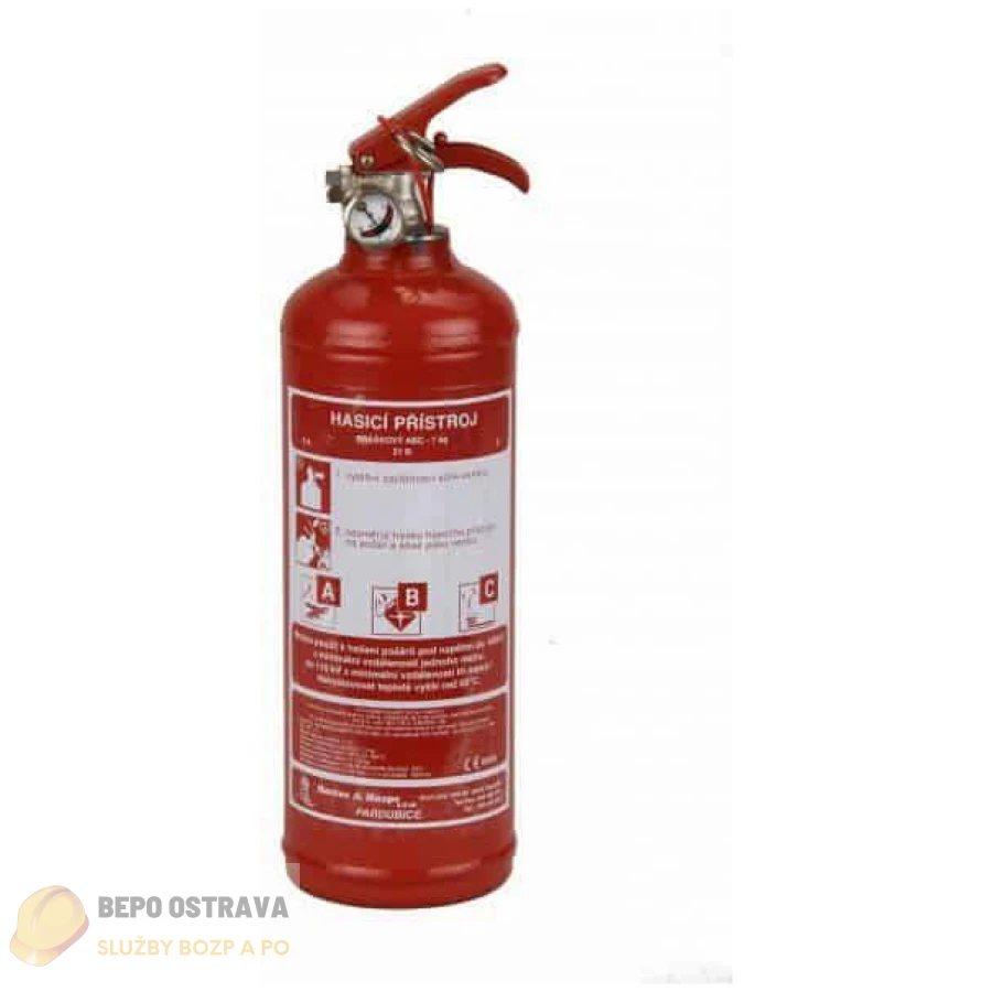 Práškový hasicí přístroj 1 kg - PR1e