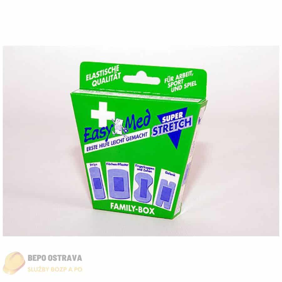Elastické náplasti - FAMILY BOX - 16 kusů