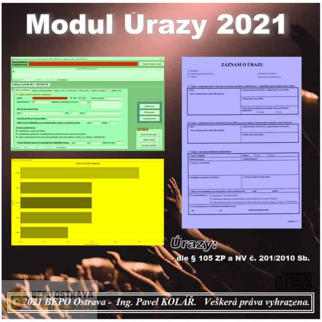 Software BOZP Modul Úrazy