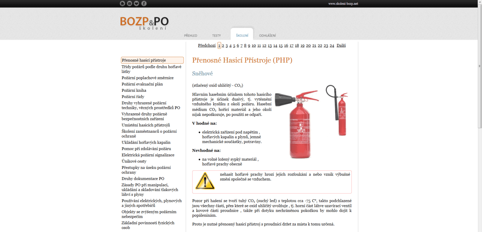 E-kurz BOZP a PO AKCE 4 E-kurz BOZP a PO AKCE – obrázek 4
